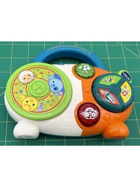 VTech Spinning Tunes Music Player Plays Music From Different Instruments